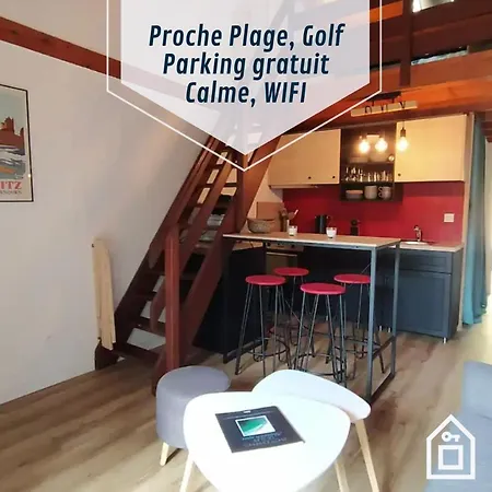 Bidarteko Paradisua Proche Plage, Golf, Parking Holiday home Bidart